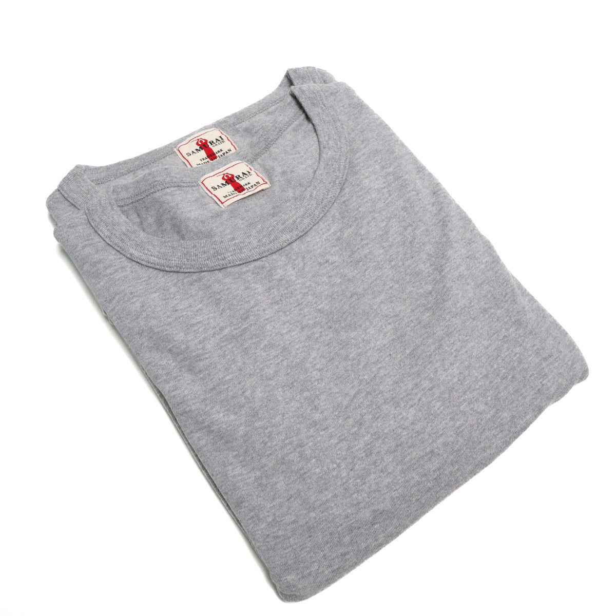 SJ2PST-CREW 2 Pack Loopwheel Tee Grey