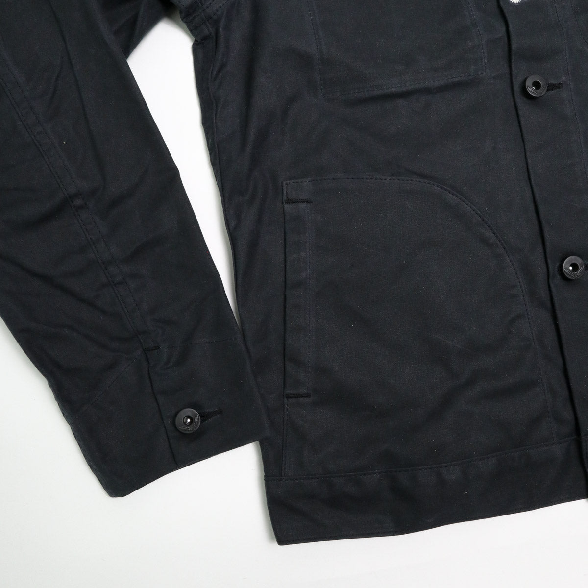 Ridgeline Supply Jacket Black Waxed Canvas