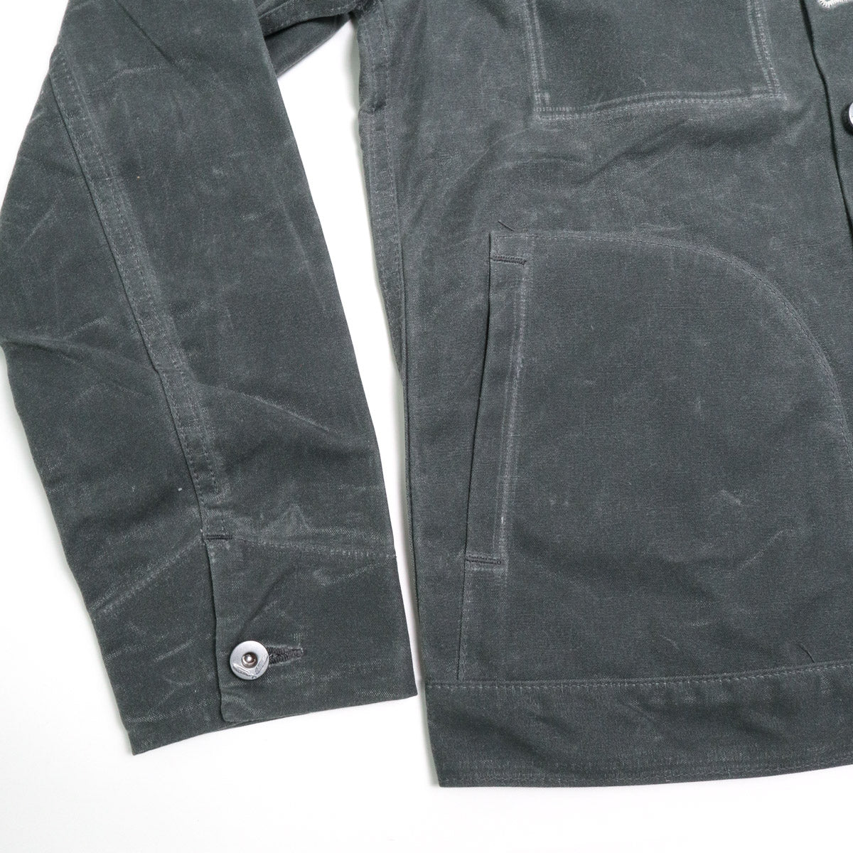 Ridgeline Supply Jacket Grey Waxed Canvas