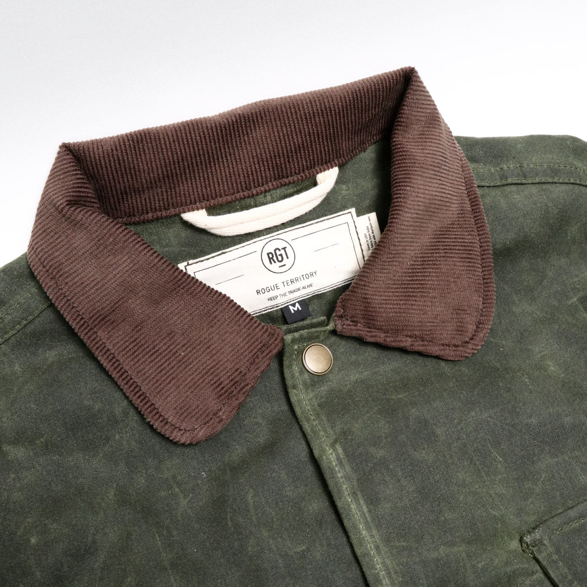 Hunter Supply Jacket Waxed Olive