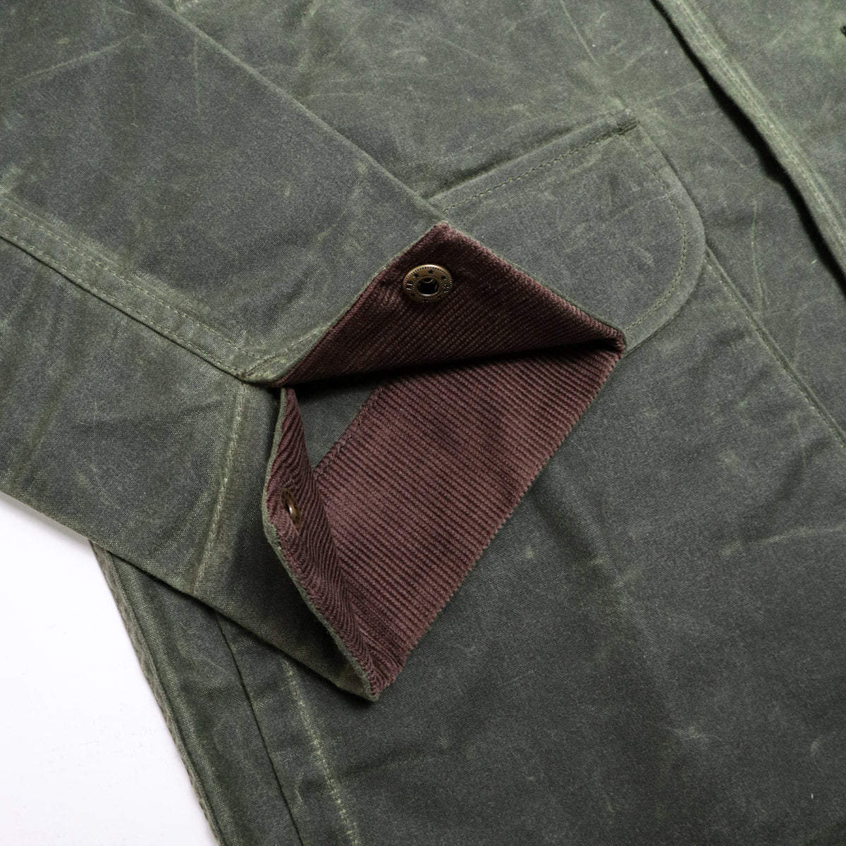 Hunter Supply Jacket Waxed Olive