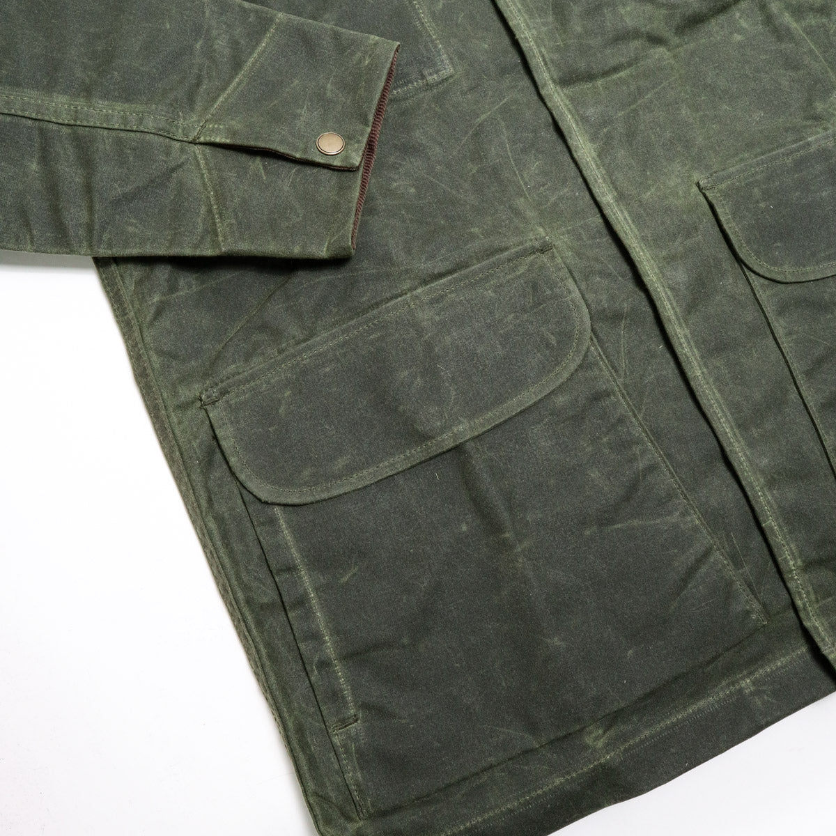 Hunter Supply Jacket Waxed Olive