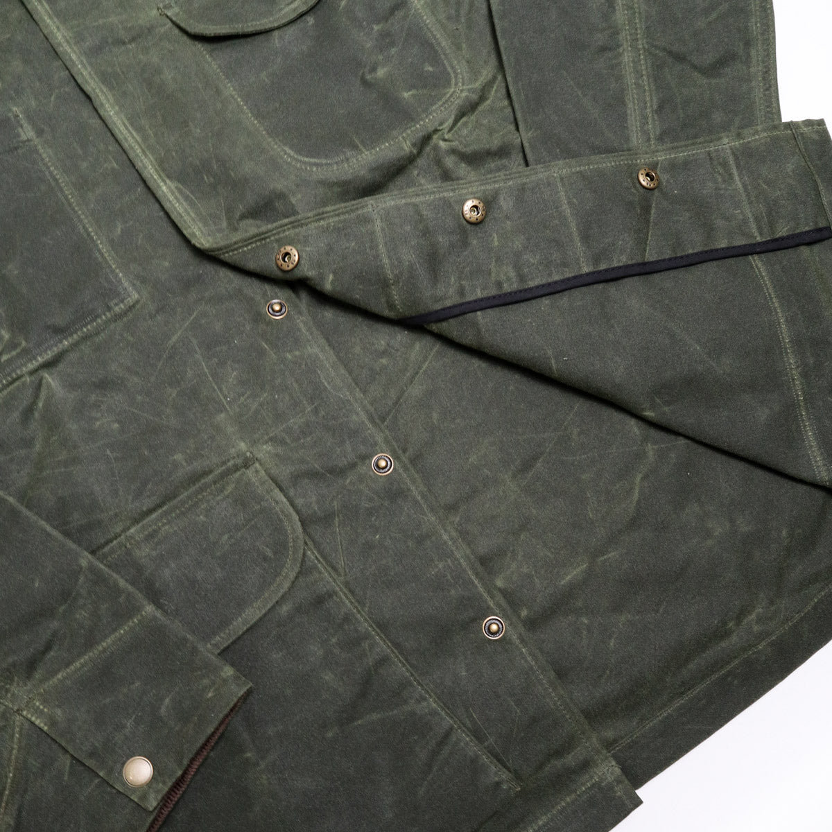 Hunter Supply Jacket Waxed Olive