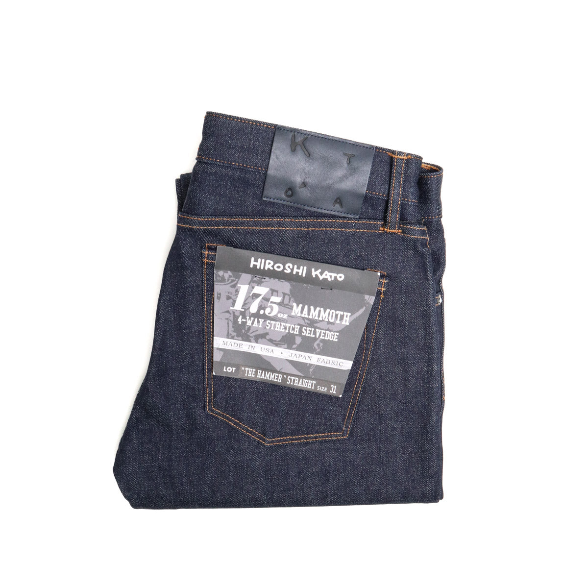 The Hammer Mammoth 17.5oz Indigo Raw