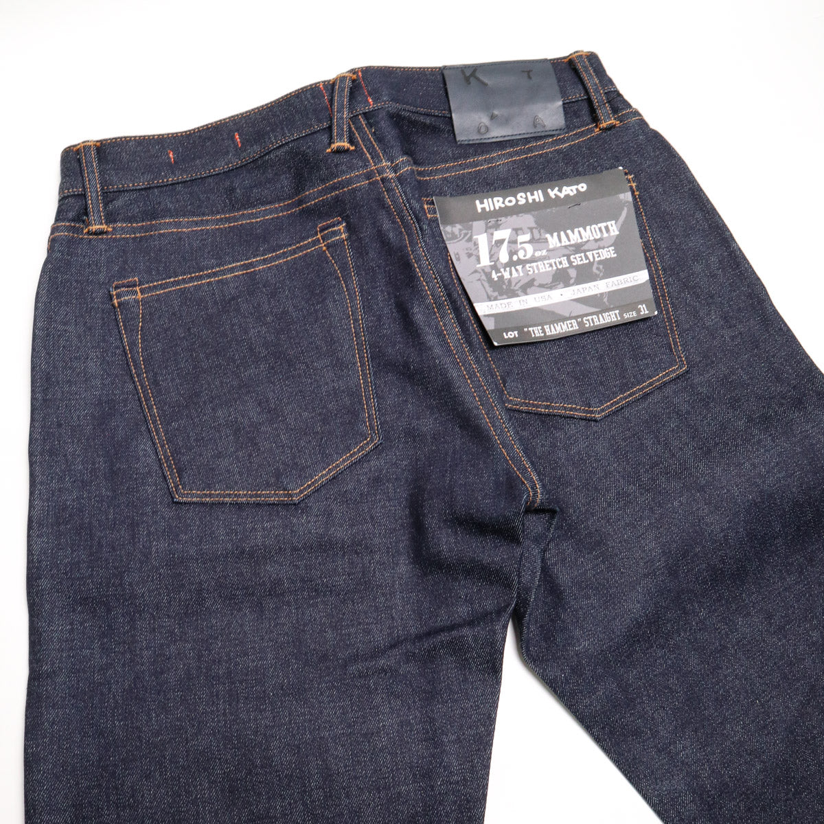 The Hammer Mammoth 17.5oz Indigo Raw