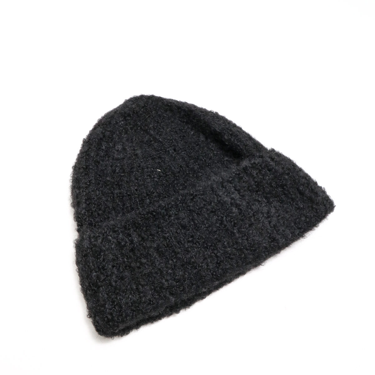 Watch Cap Black Boucle