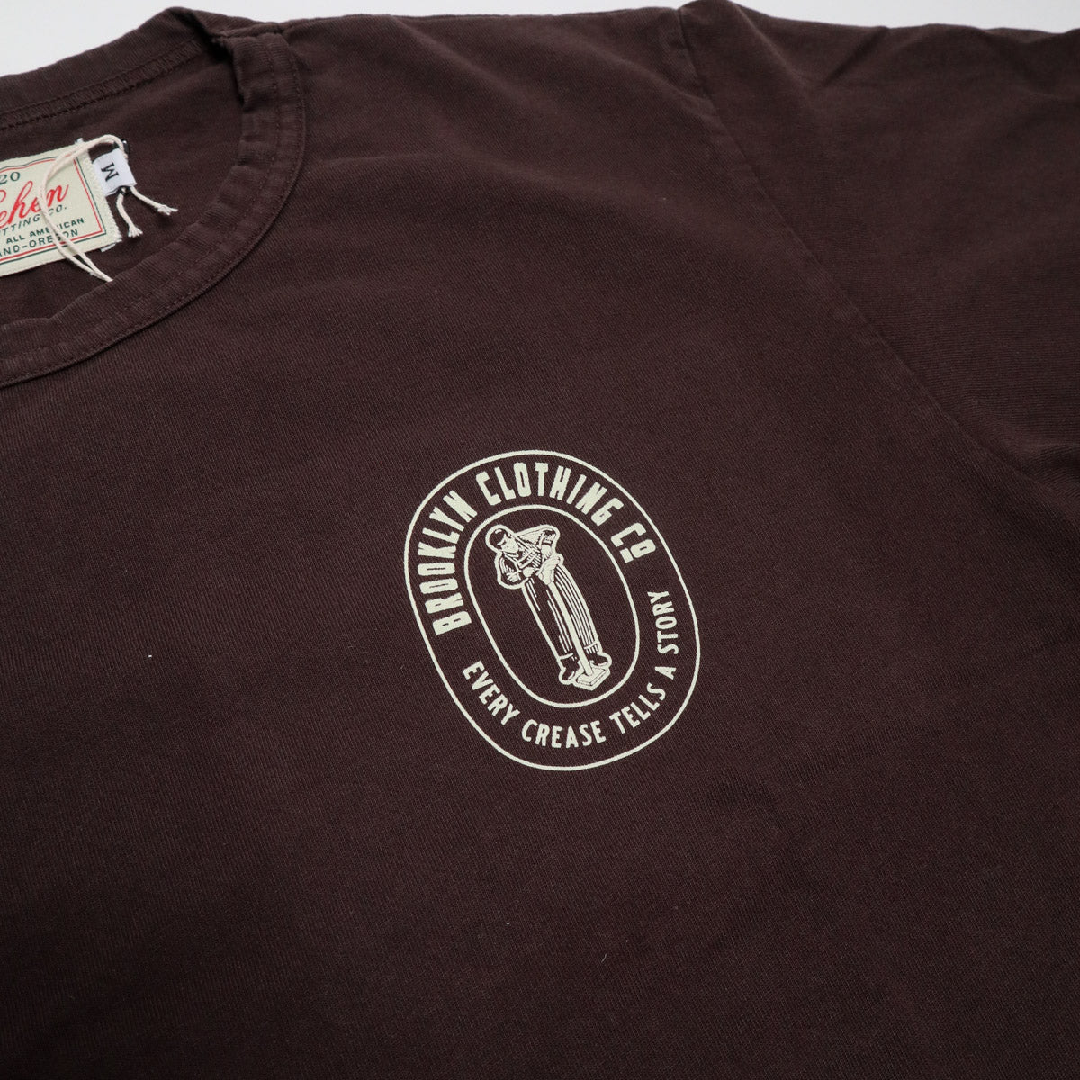 Dehen x Brooklyn Clothing 35th Anniversary Tee Brown