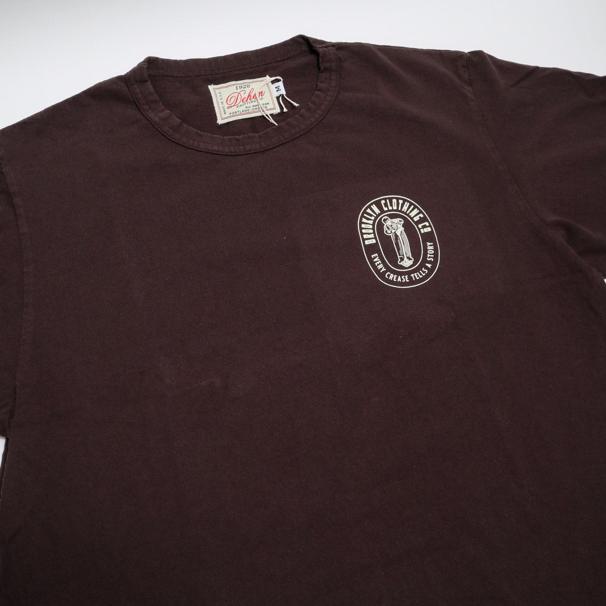 Dehen x Brooklyn Clothing 35th Anniversary Tee Brown