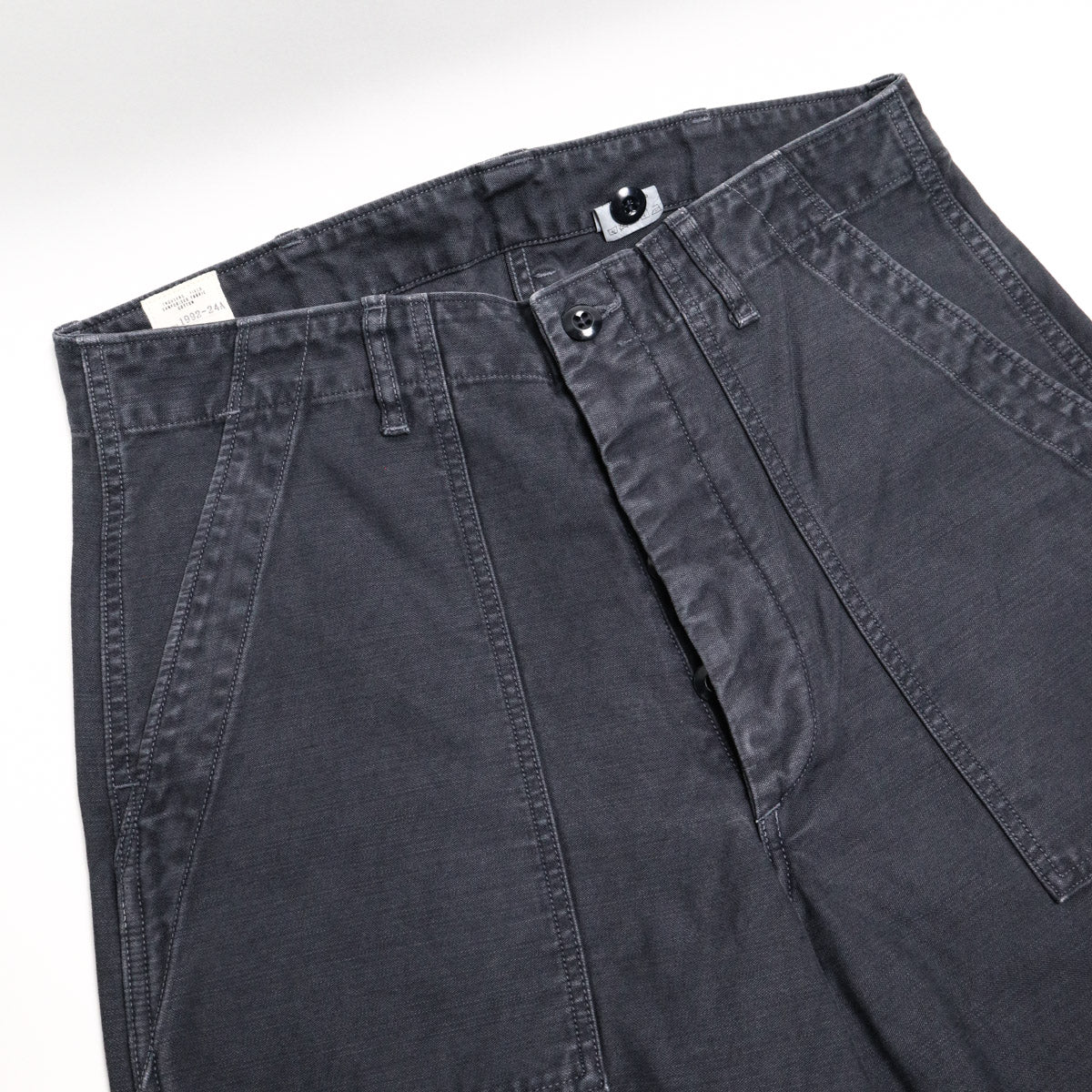 1992-24A Utility Trousers Black