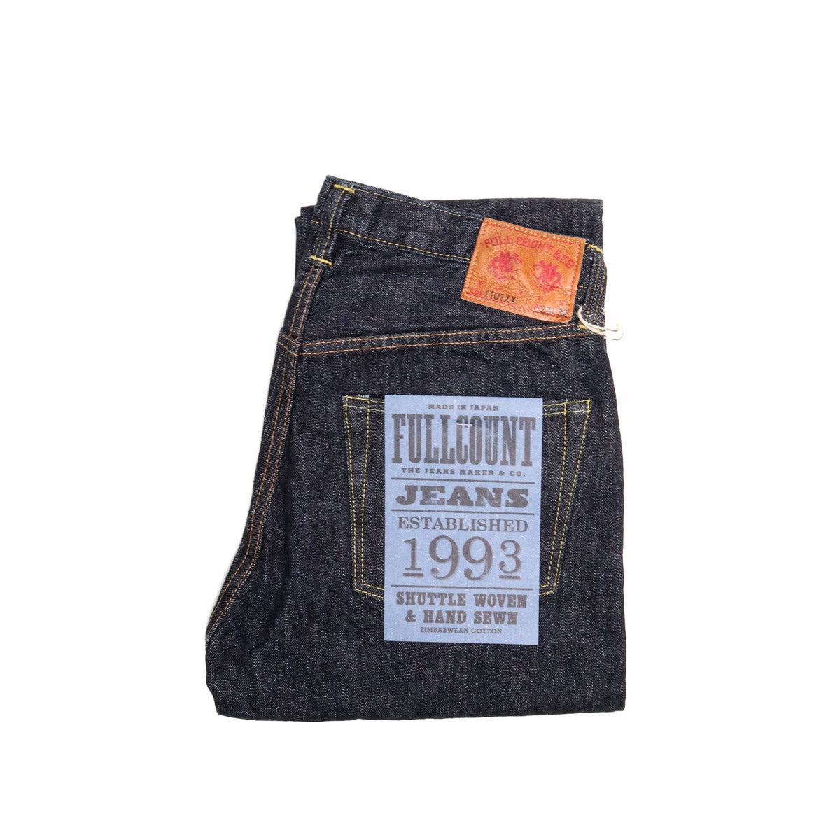 1101XXW Straight Selvedge Denim 15.5oz One Wash Indigo