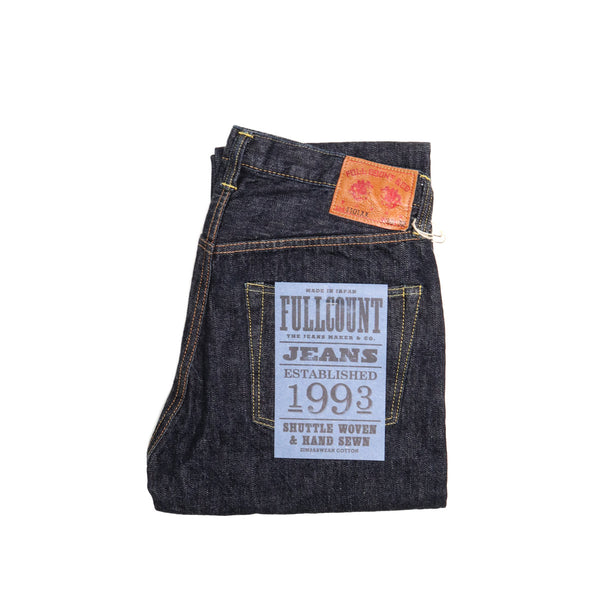 1101XXW Straight Selvedge Denim 15.5oz One Wash Indigo — Brooklyn