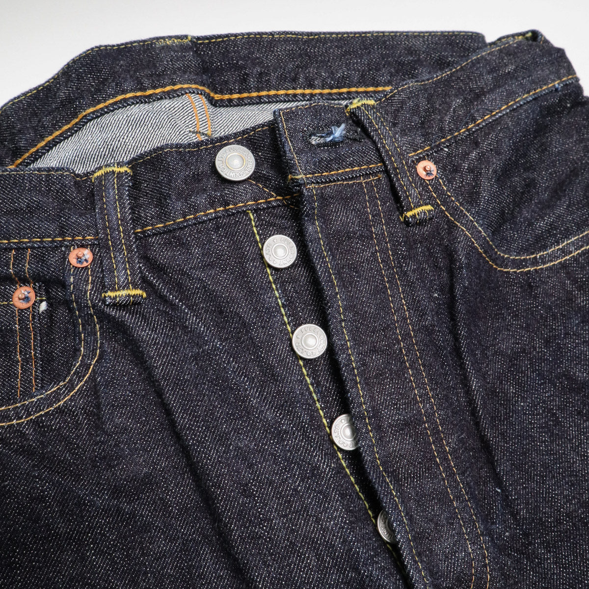 1101XXW Straight Selvedge Denim 15.5oz One Wash Indigo