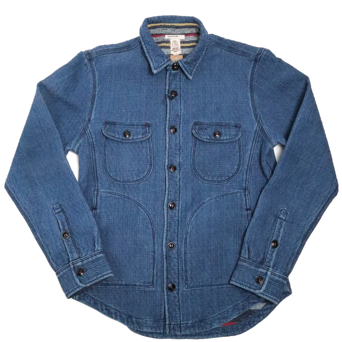 The Anvil Quilt Denim Light Indigo