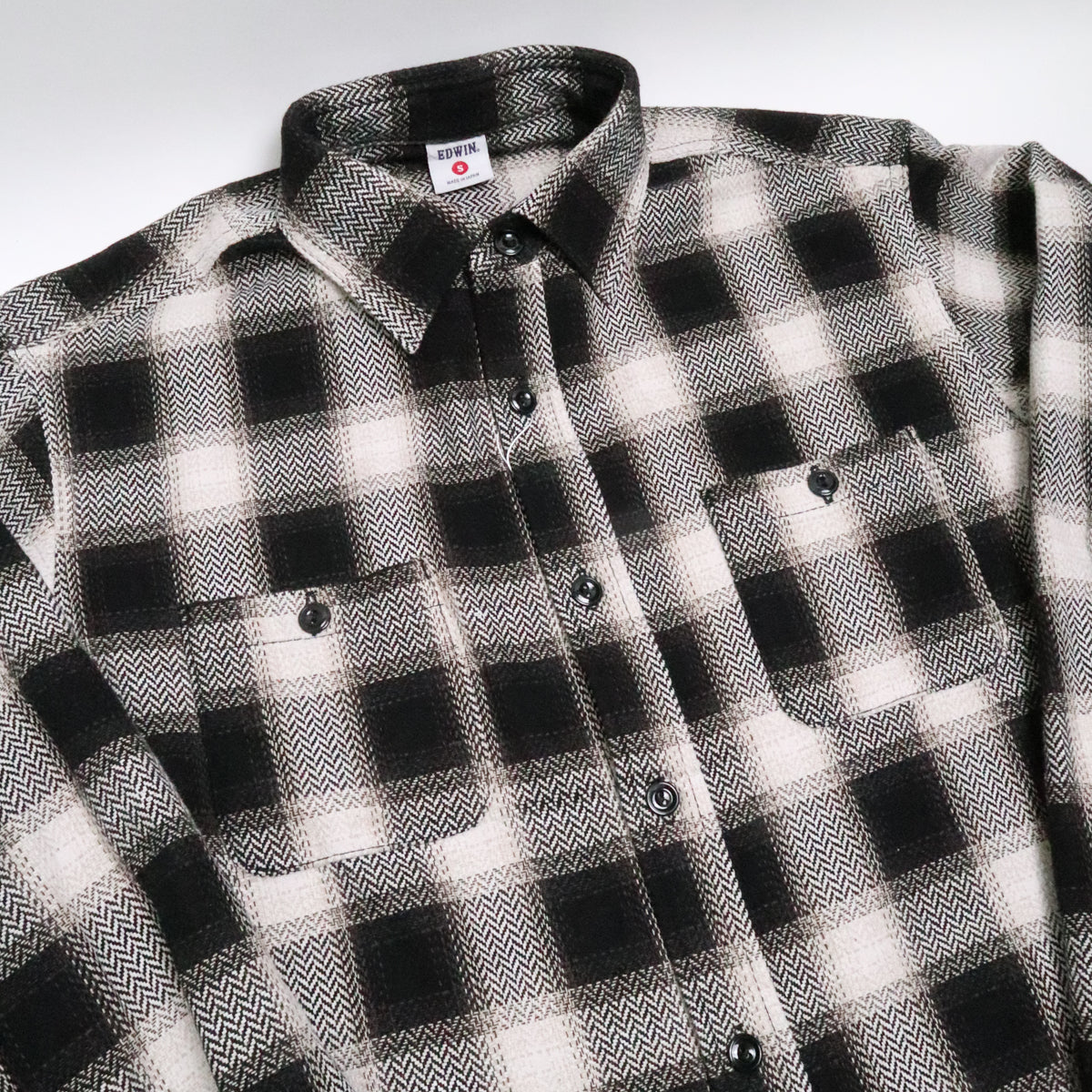 KST30 Heavyweight Flannel Workshirt White