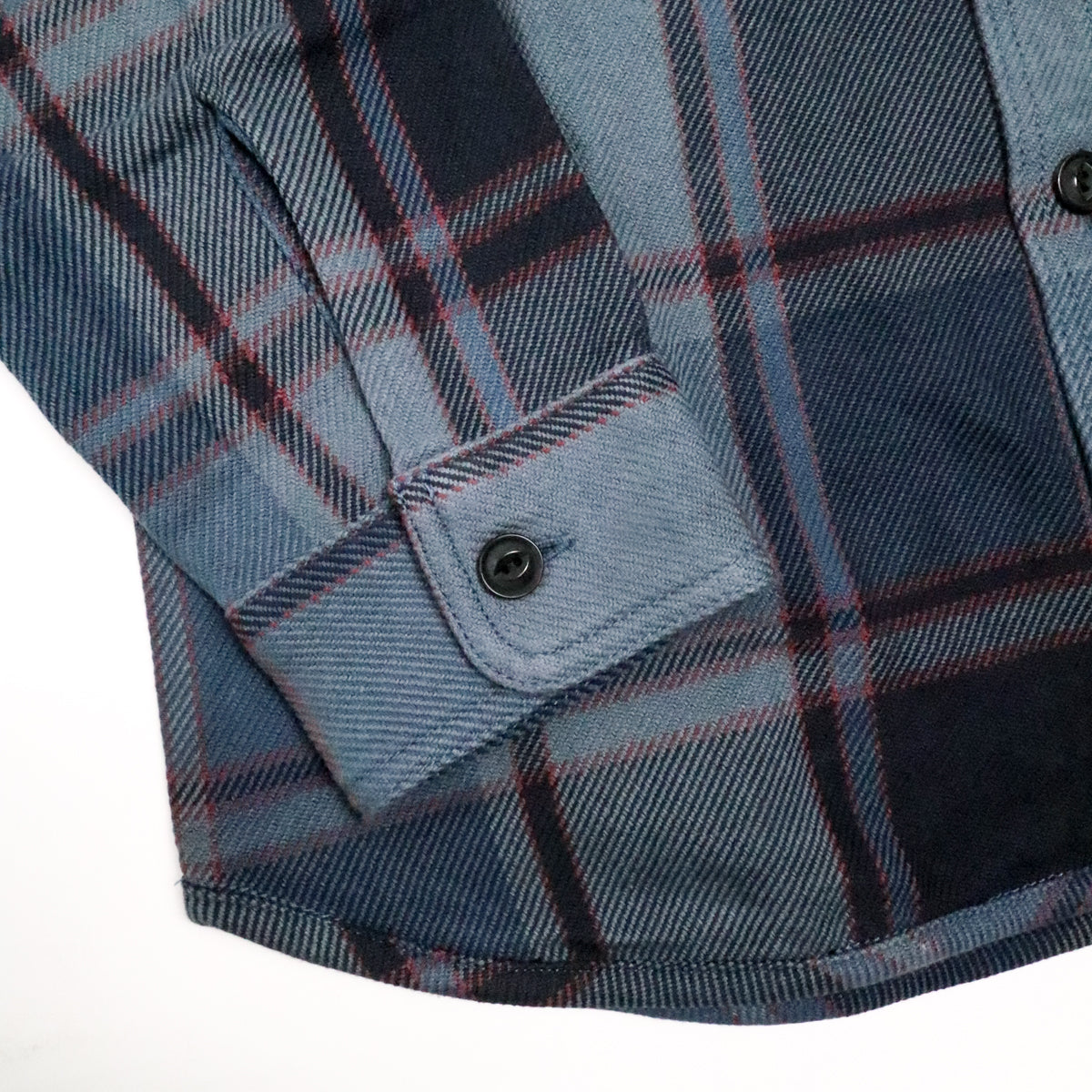 Extra Heavy Flannel Shirt Blue