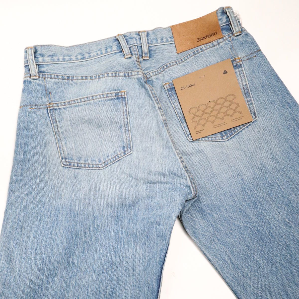 CS-100xv Classic Straight Indigo Selvedge Vintage Wash