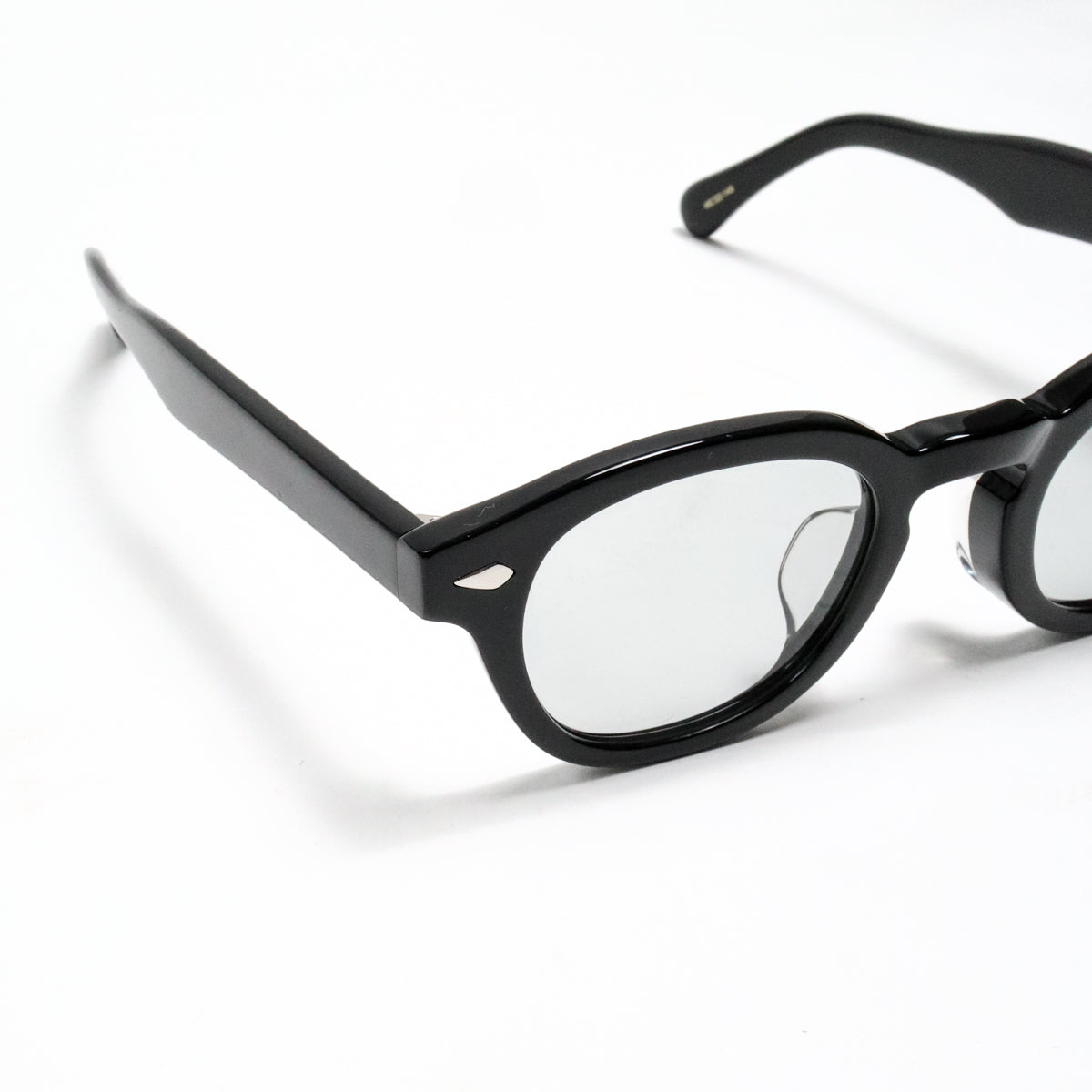 7558 Acetate Sunglasses Black/Grey