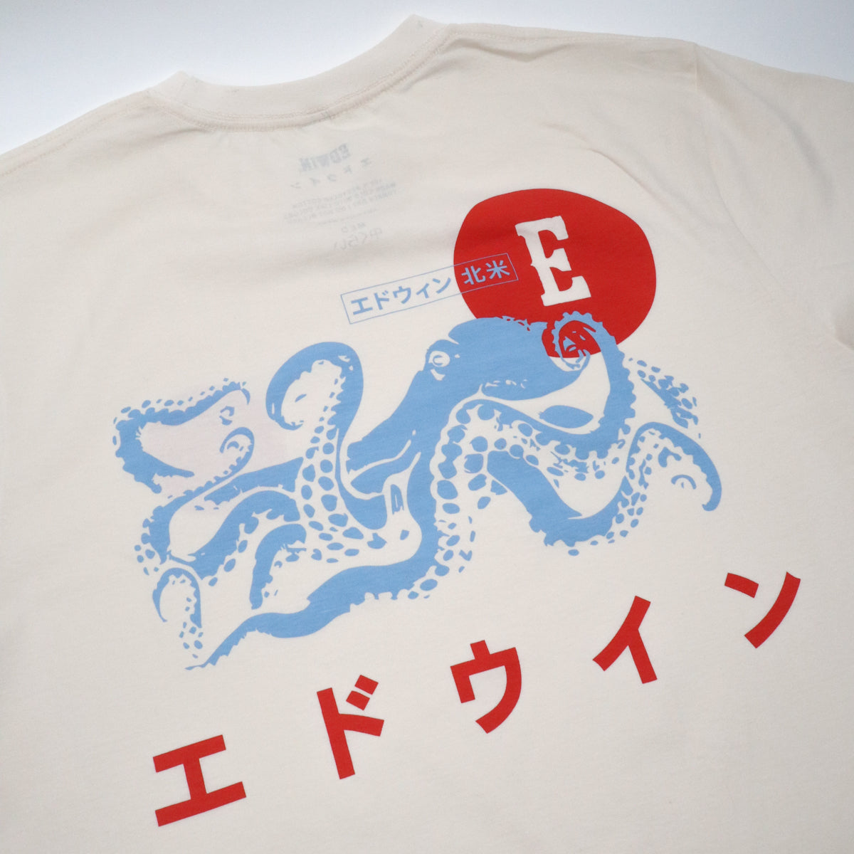 ENA-T423 Recycled Cotton Octopus Short Sleeve Tee