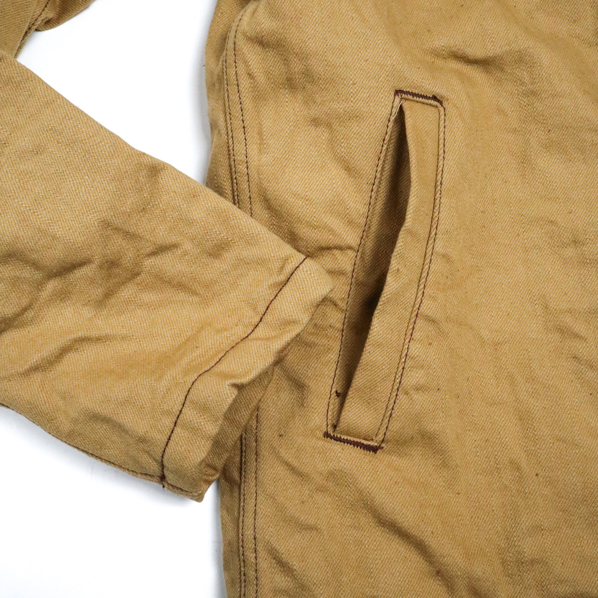 Short Length Deck Jacket Camel