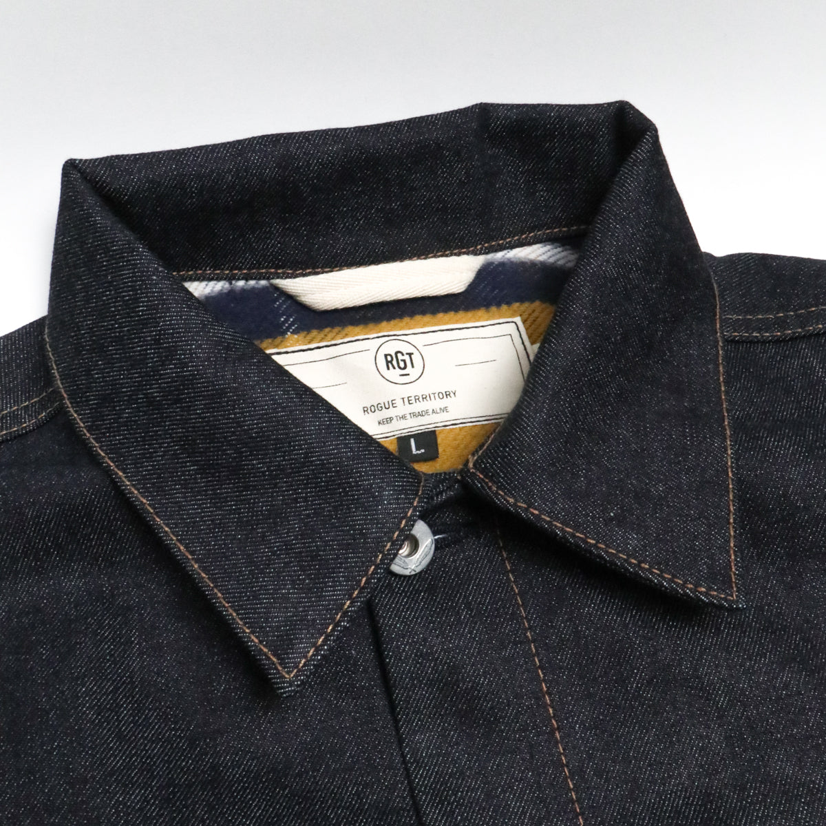 Lined Supply Jacket 15oz Indigo Selvedge