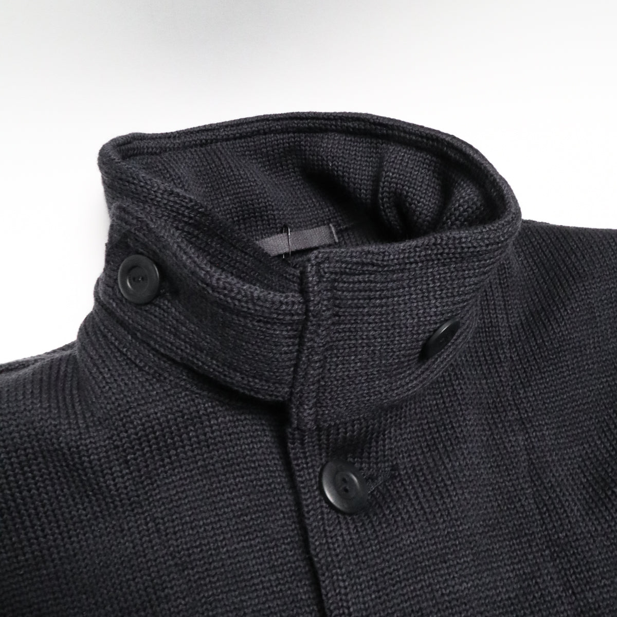 Lined Submariner Sweater Coat Dark Charcoal