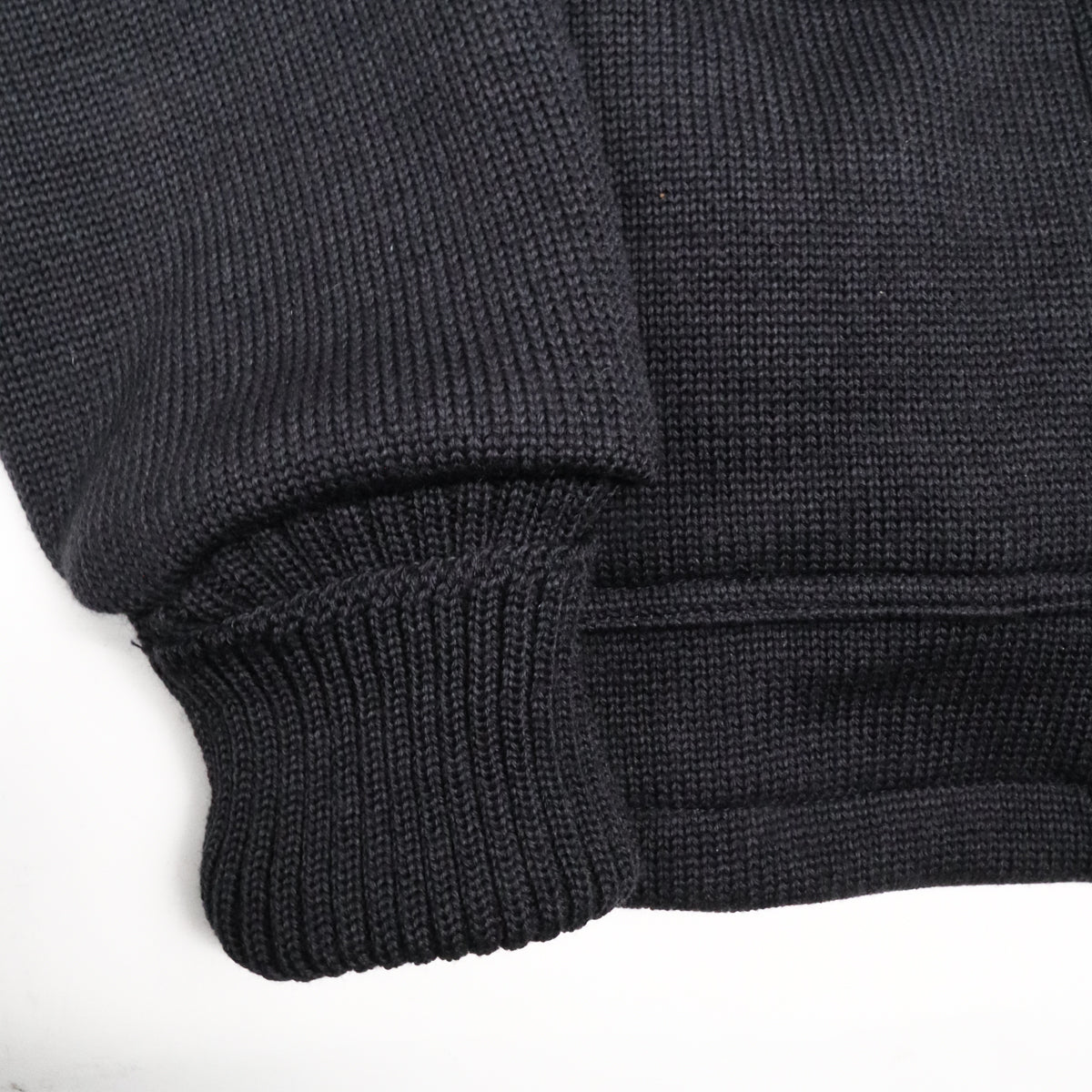 Lined Submariner Sweater Coat Dark Charcoal