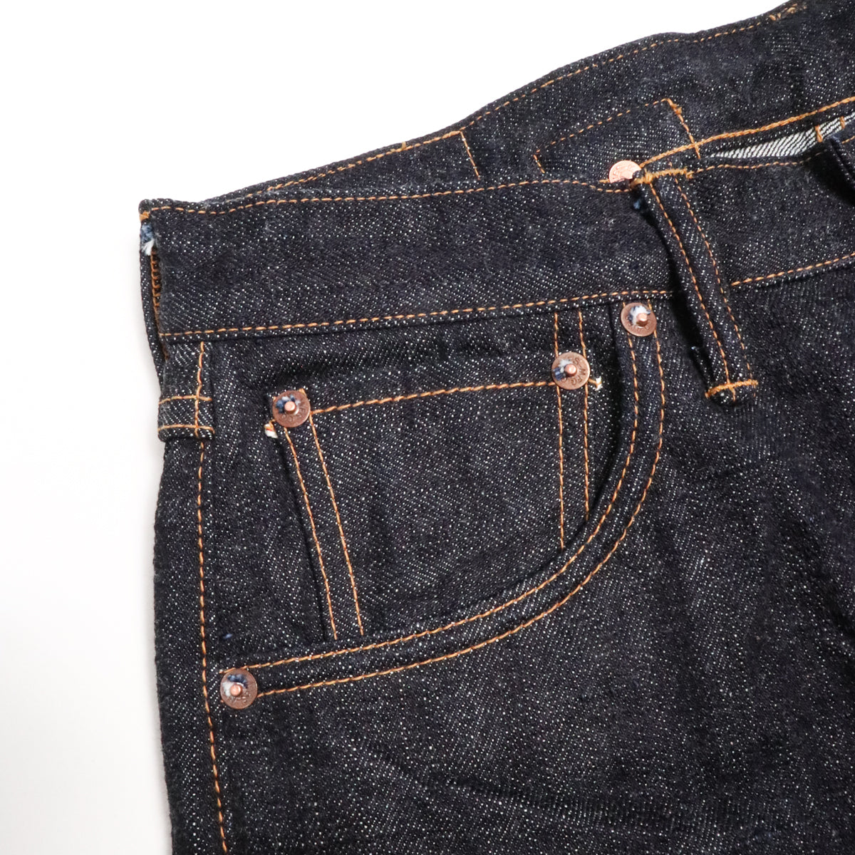 400-Z 17oz Classic Straight Selvedge Denim Indigo