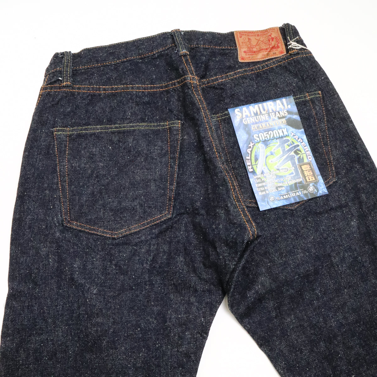 S0520XX 15oz RELAX TAPERED JEANS MID-HIGH RISE