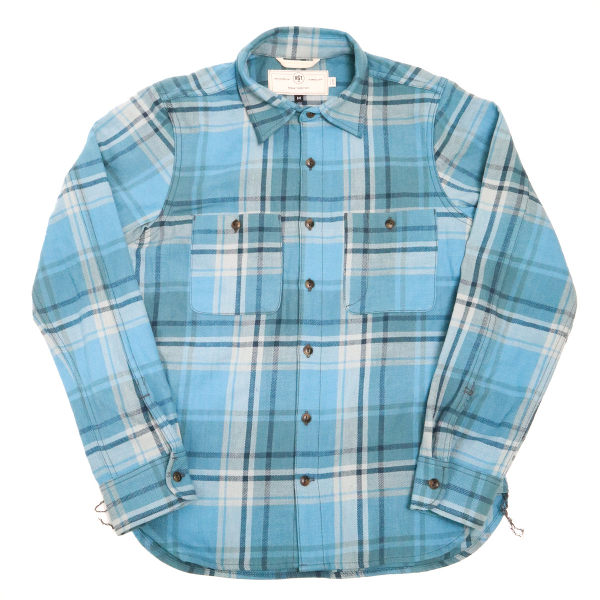 Field Shirt Icy Blue Plaid