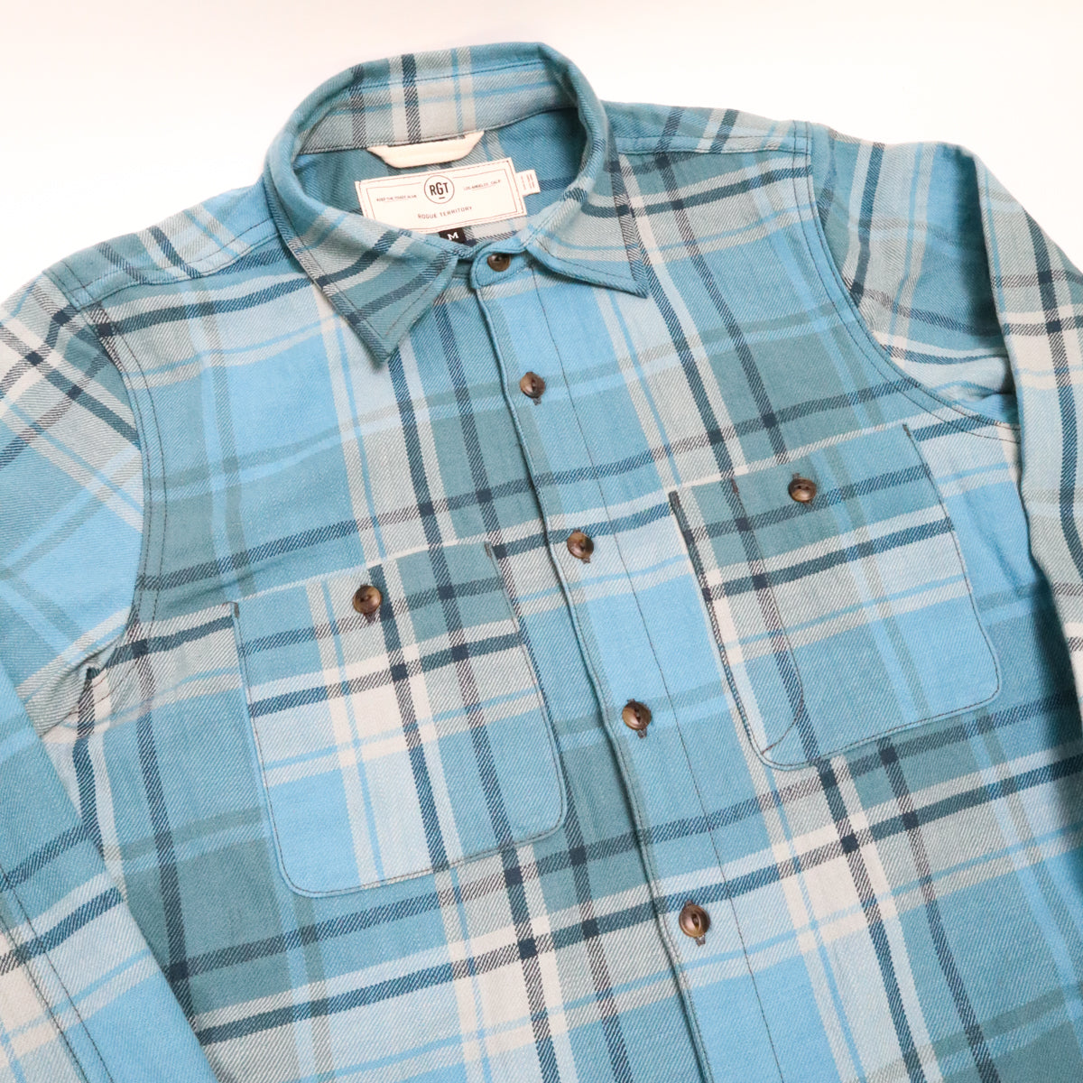 Field Shirt Icy Blue Plaid