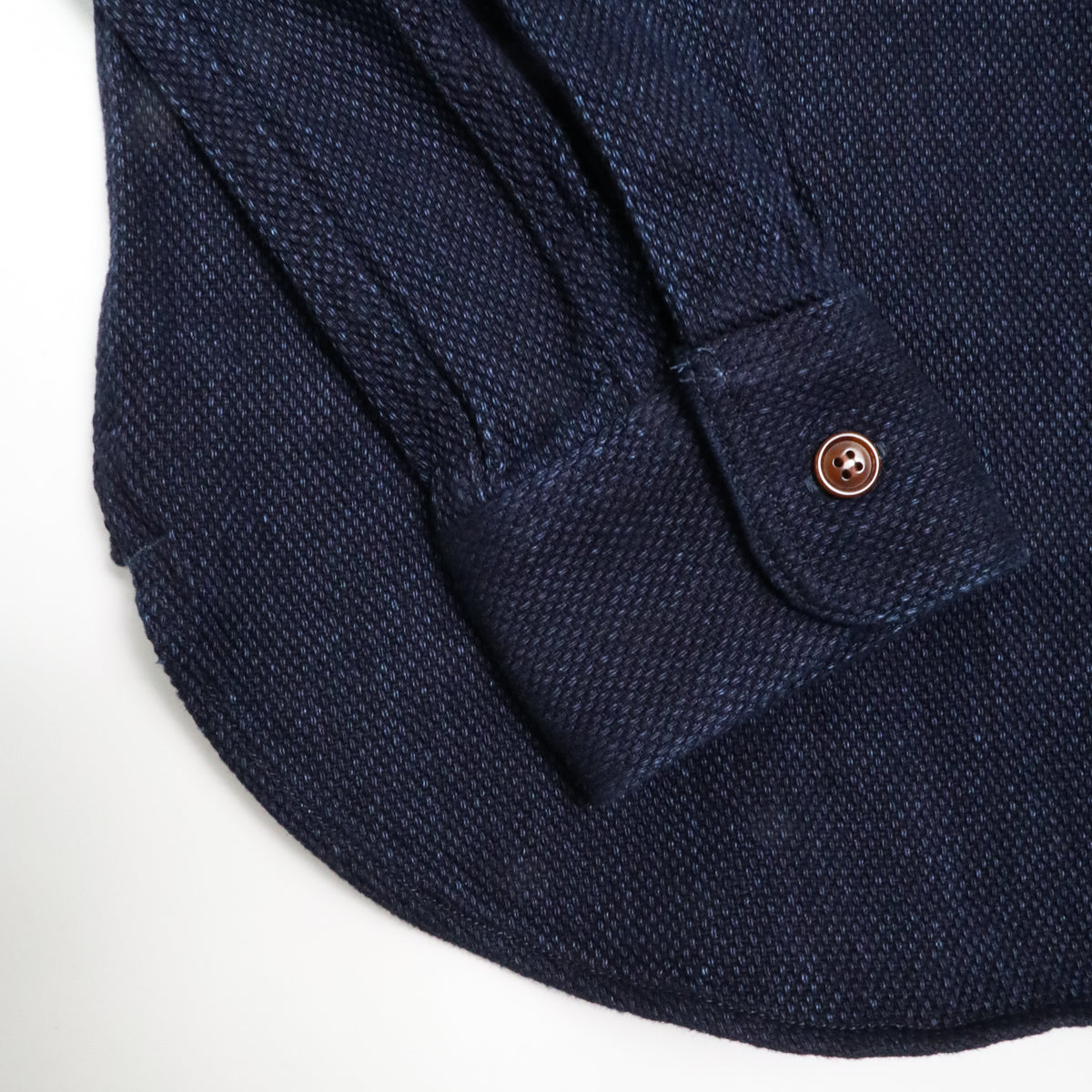 Studio D'Artisan 5713 Sashiko Work Shirt Indigo