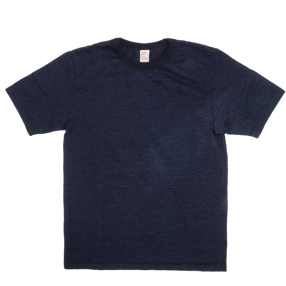 ◎NEITHERS◎ GARMENT DYED T FOR WOMEN NAVY NEB4MWTS201NY No. 7 Yarn Dyed T-Shirt Indigo — Brooklyn Clothing