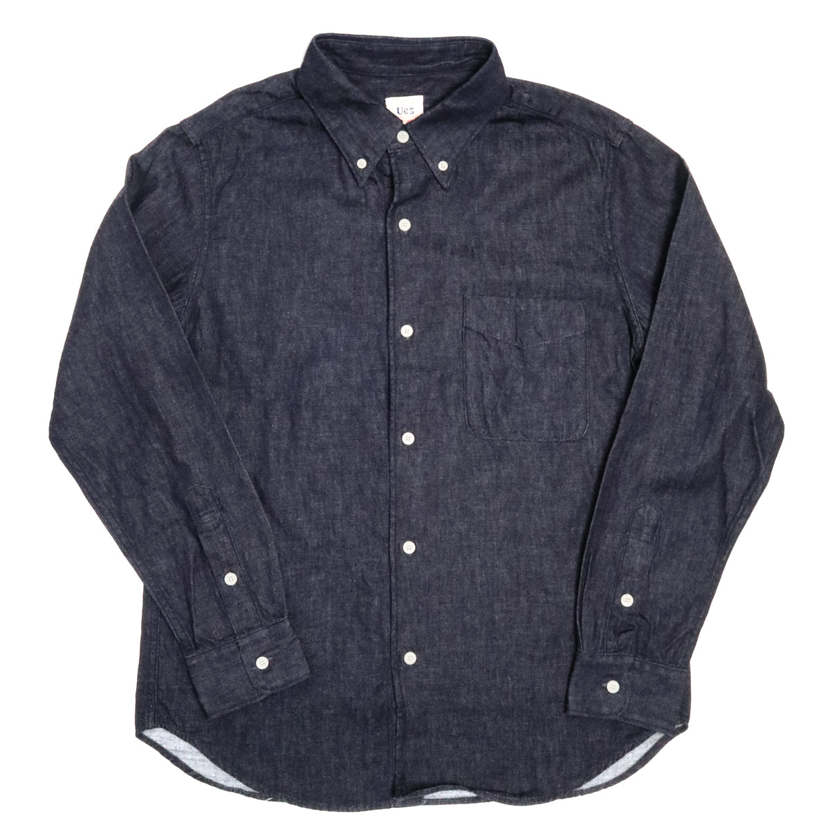 6oz Button Down Shirt Denim