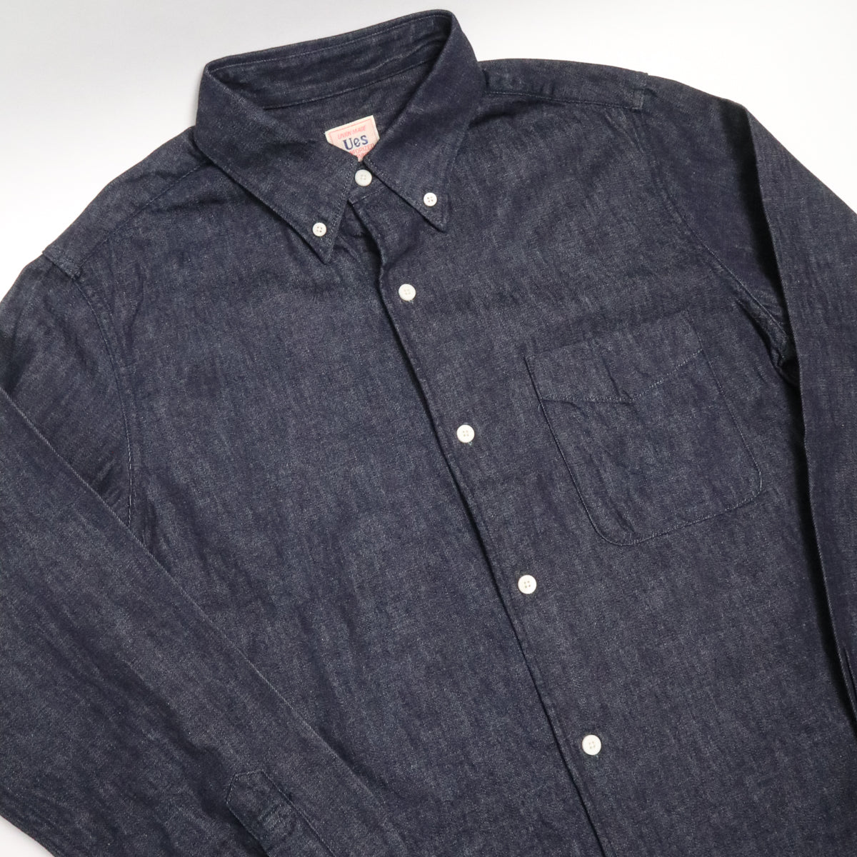 6oz Button Down Shirt Denim