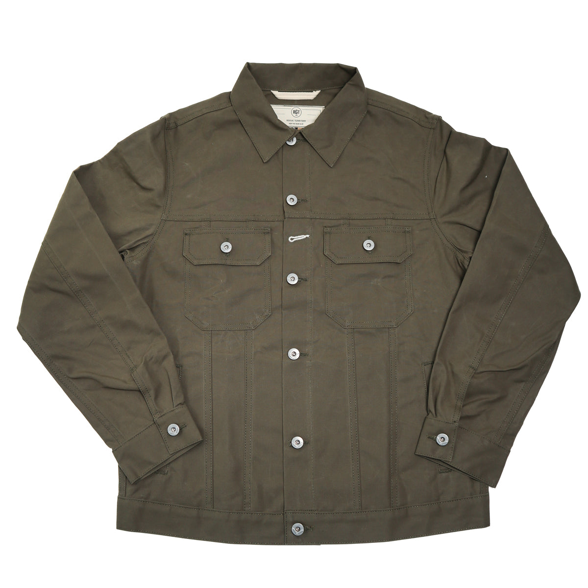 Cruiser Jacket Dry Wax Canvas Olive