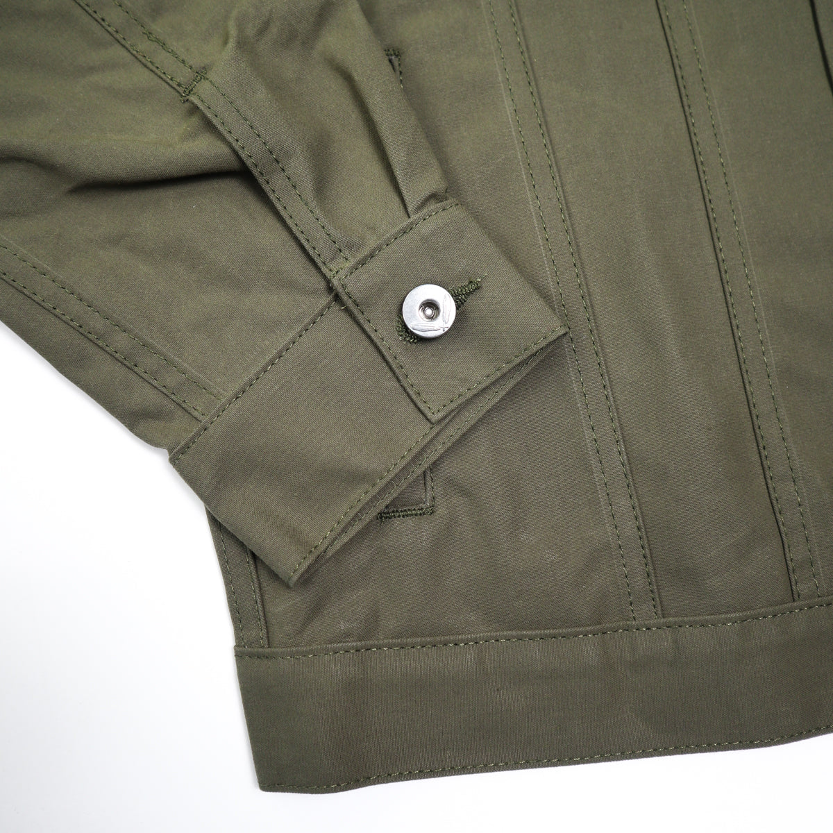 Cruiser Jacket Dry Wax Canvas Olive