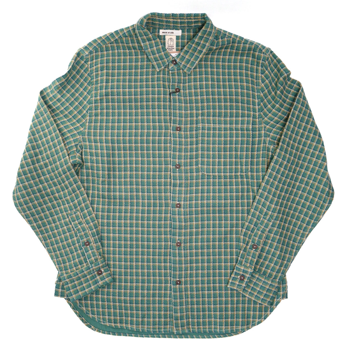 The Ripper Panama Double Gauze Shirt Palm Green