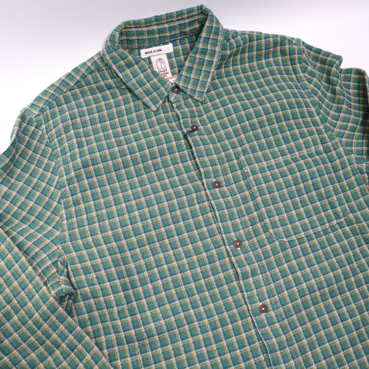 The Ripper Panama Double Gauze Shirt Palm Green