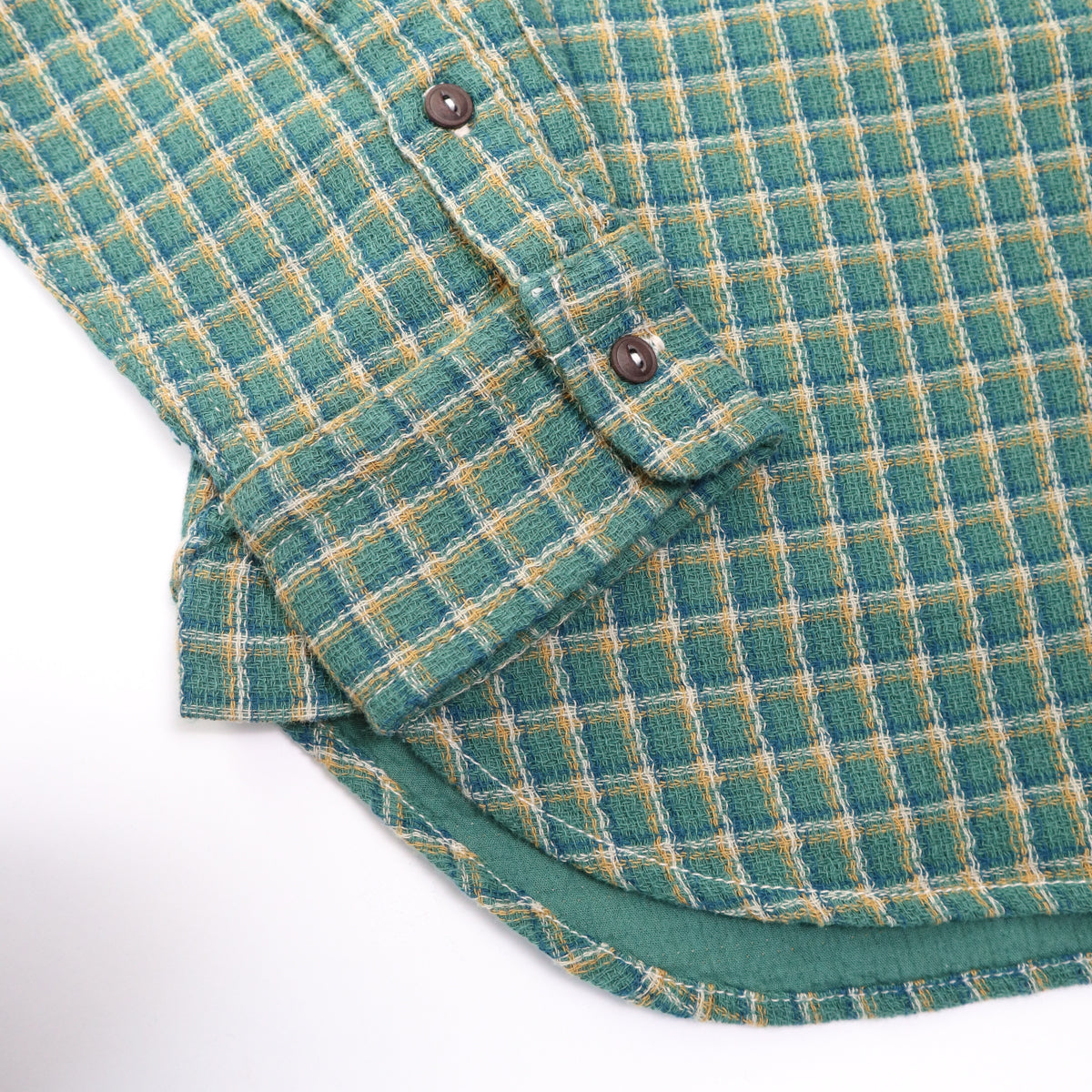 The Ripper Panama Double Gauze Shirt Palm Green