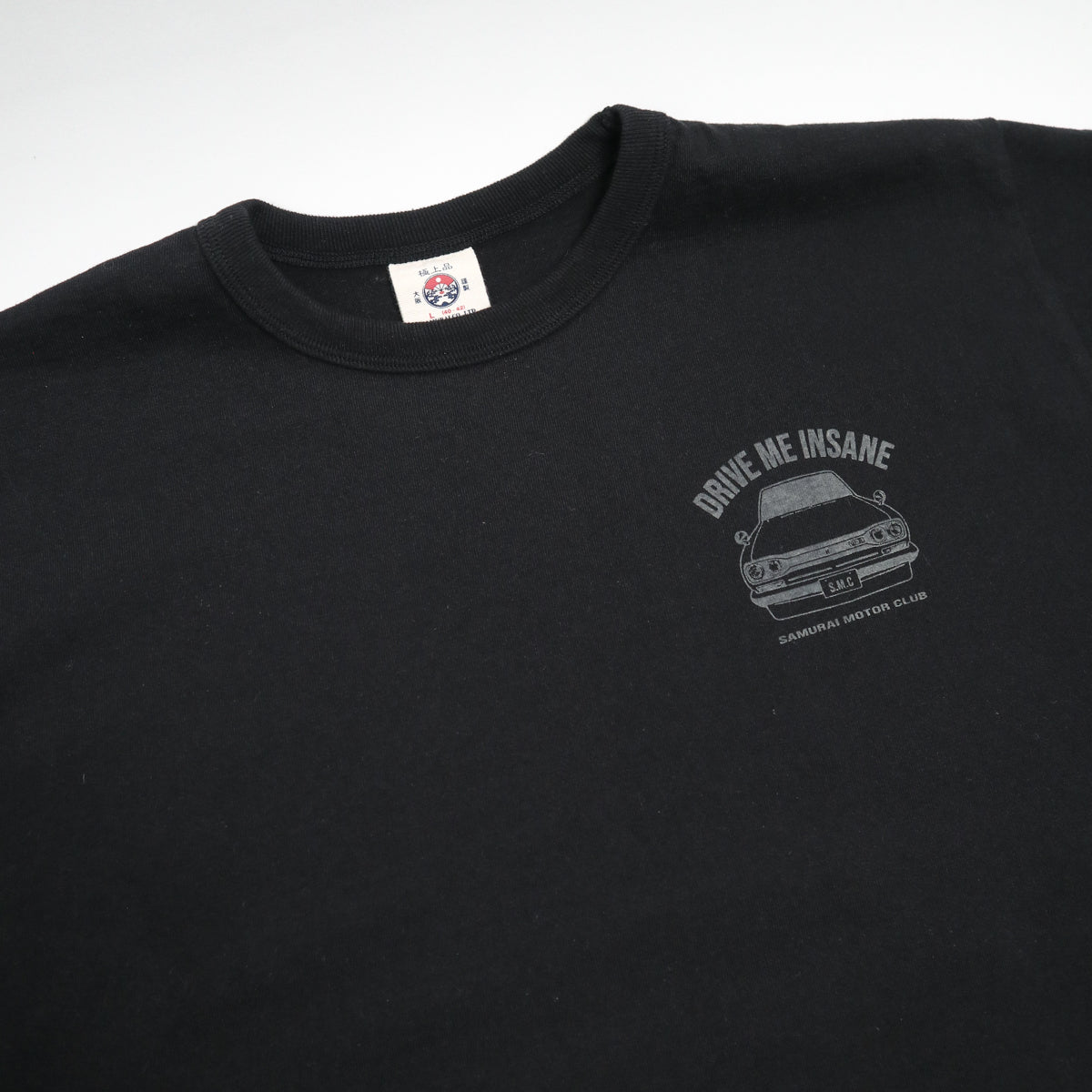 SMT25-101L "HAKO-SKA" Heavyweight Tee Black