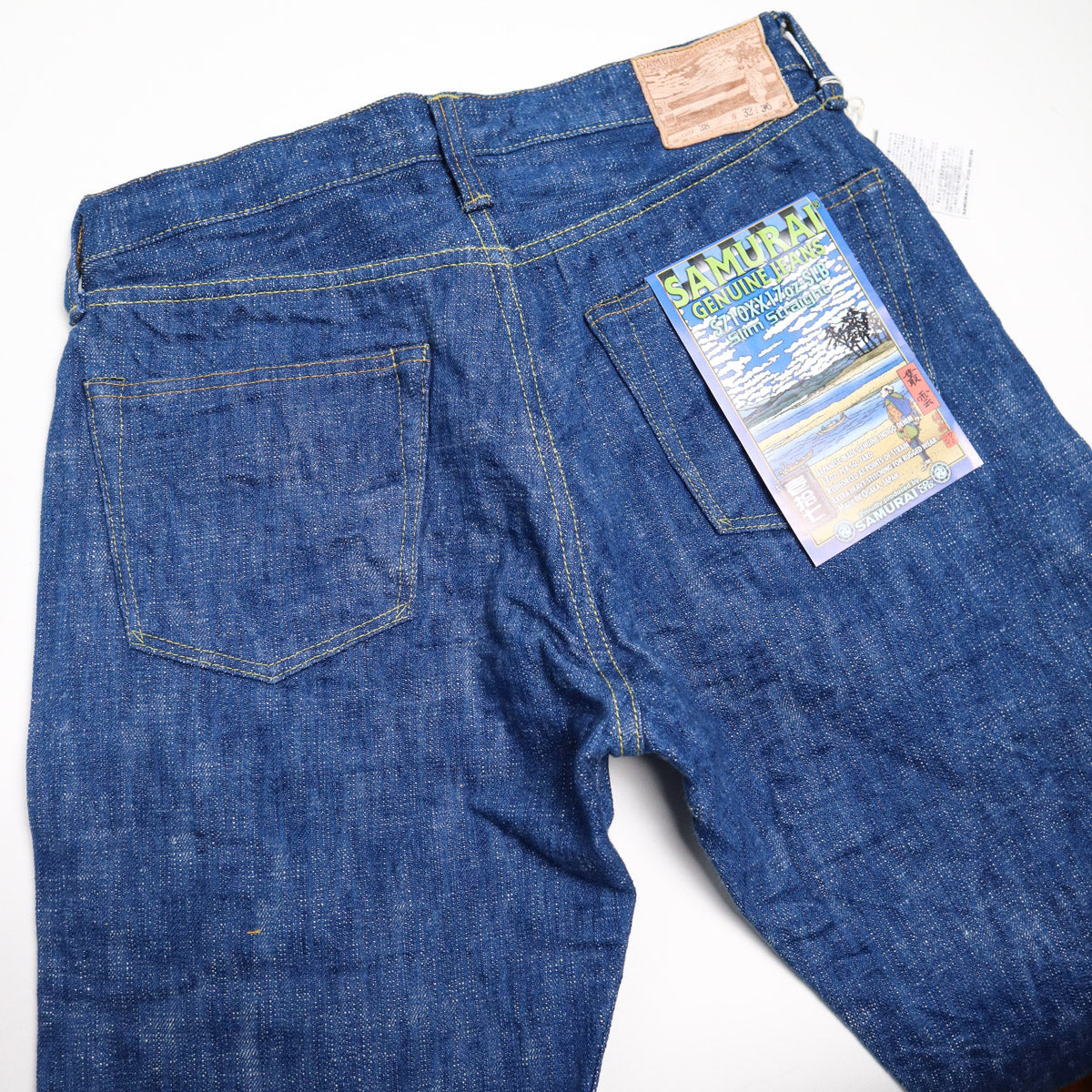 S710XX17oz-SLB 17oz Murakumo Japanese Selvedge Denim Slim Straight