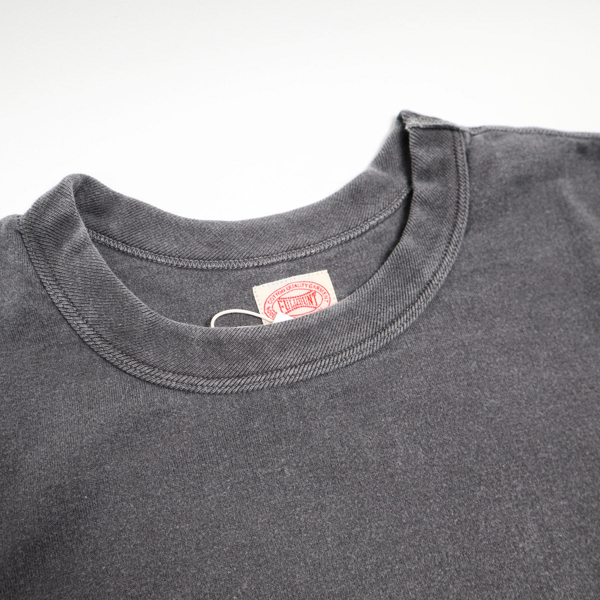 5222-25 Flat Seam Heavyweight Tee Ink Black