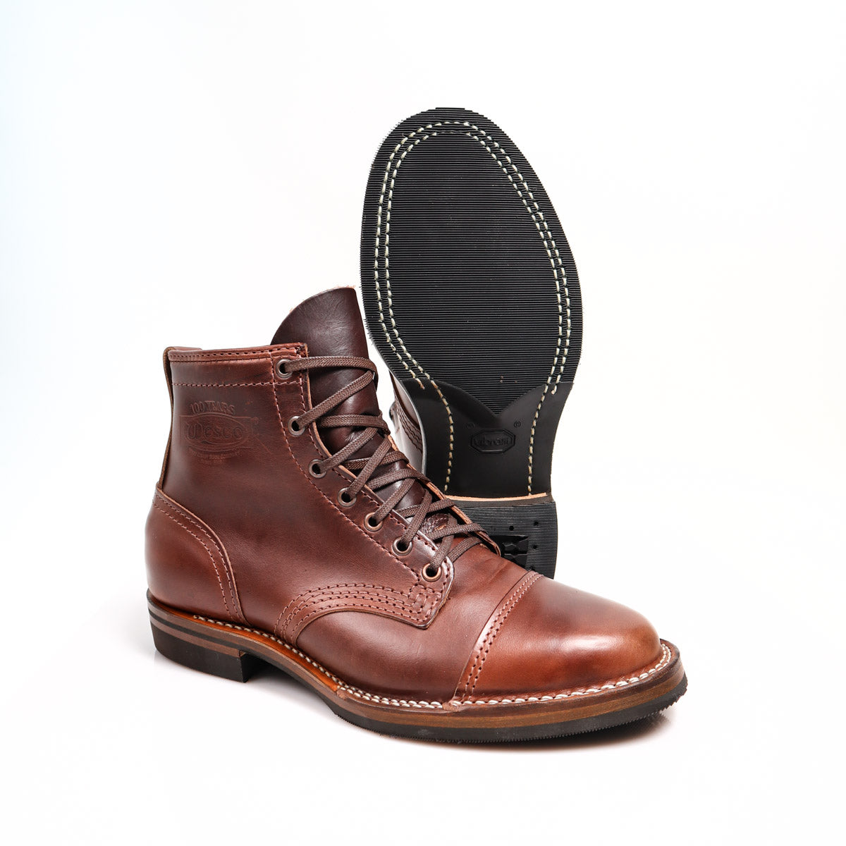 Wesco X Brooklyn Clothing Custom Hendrik Horween Brown Teacore Horsehide