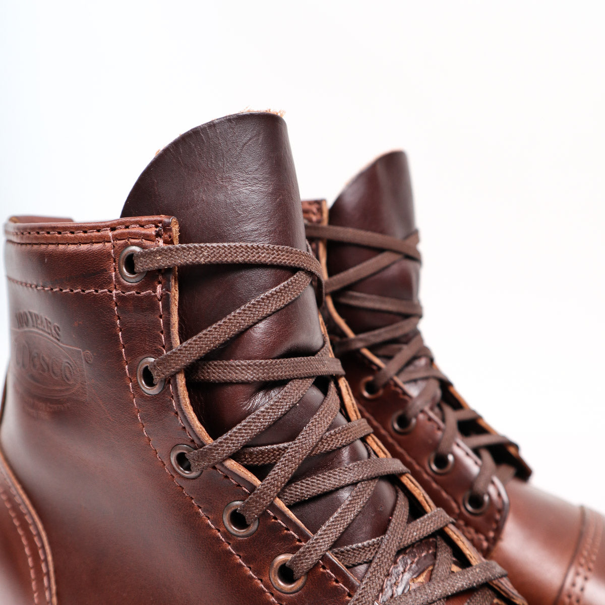 Wesco X Brooklyn Clothing Custom Hendrik Horween Brown Teacore Horsehide