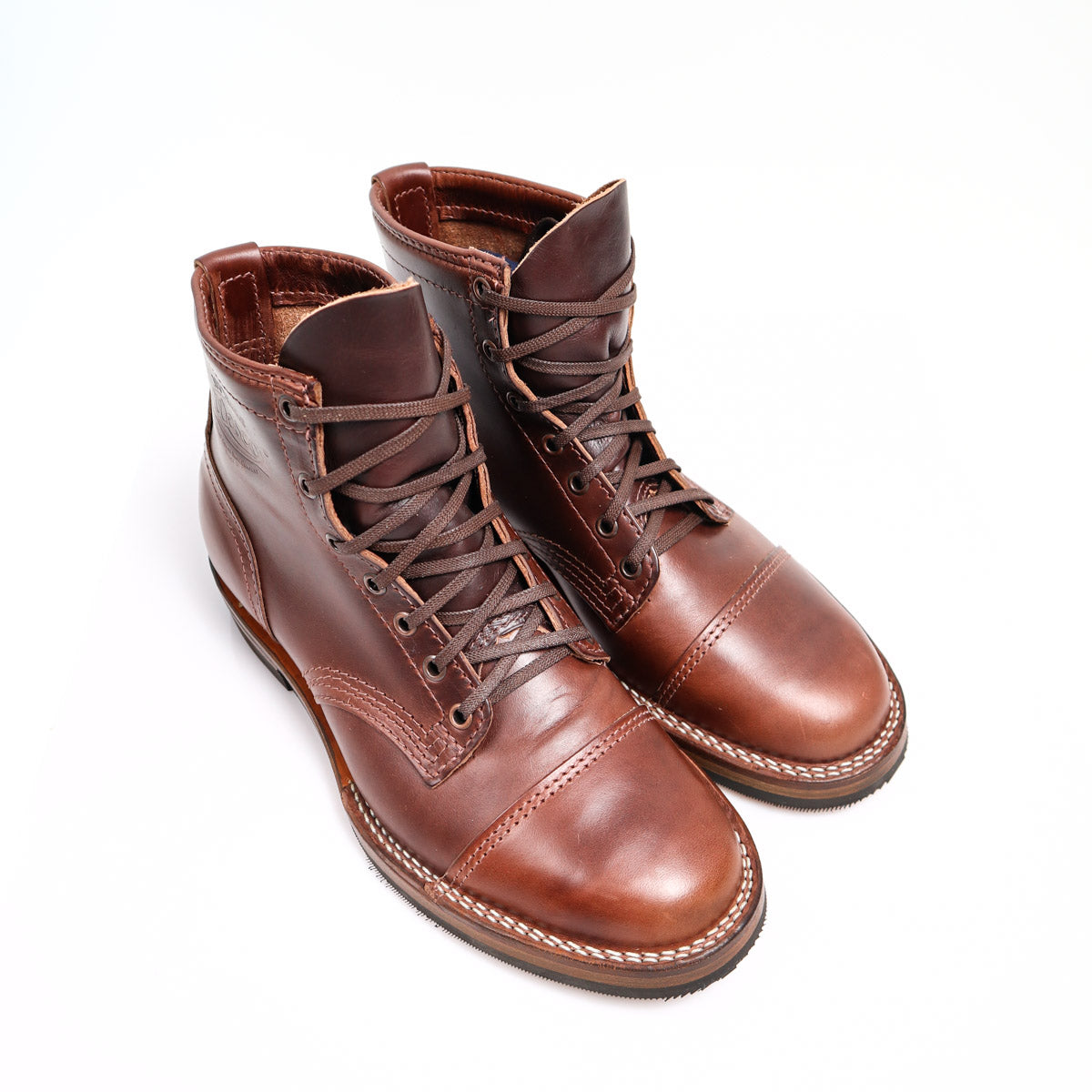 Wesco X Brooklyn Clothing Custom Hendrik Horween Brown Teacore Horsehide