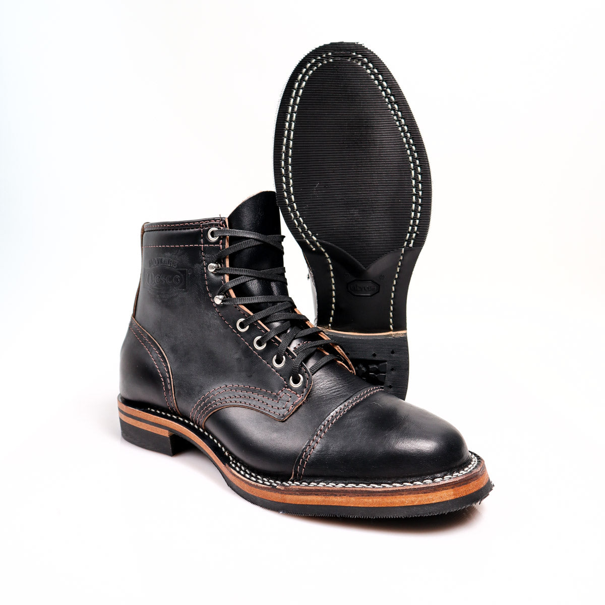 Wesco X Brooklyn Clothing Custom Hendrik Horween Black Teacore Horsehide