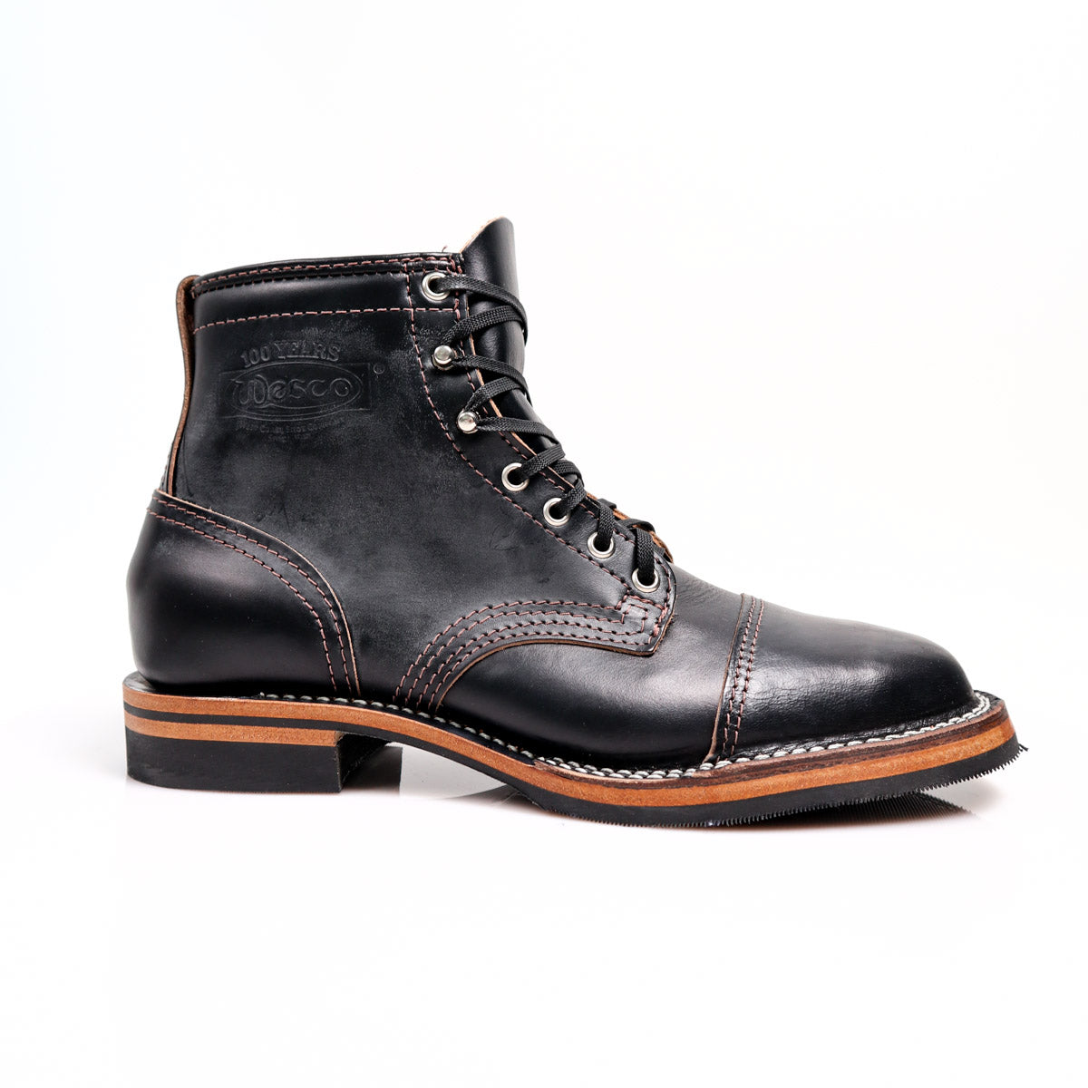 Wesco X Brooklyn Clothing Custom Hendrik Horween Black Teacore Horsehide