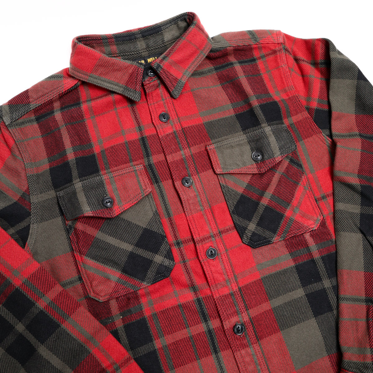 502552 Extra Heavy Flannel Red