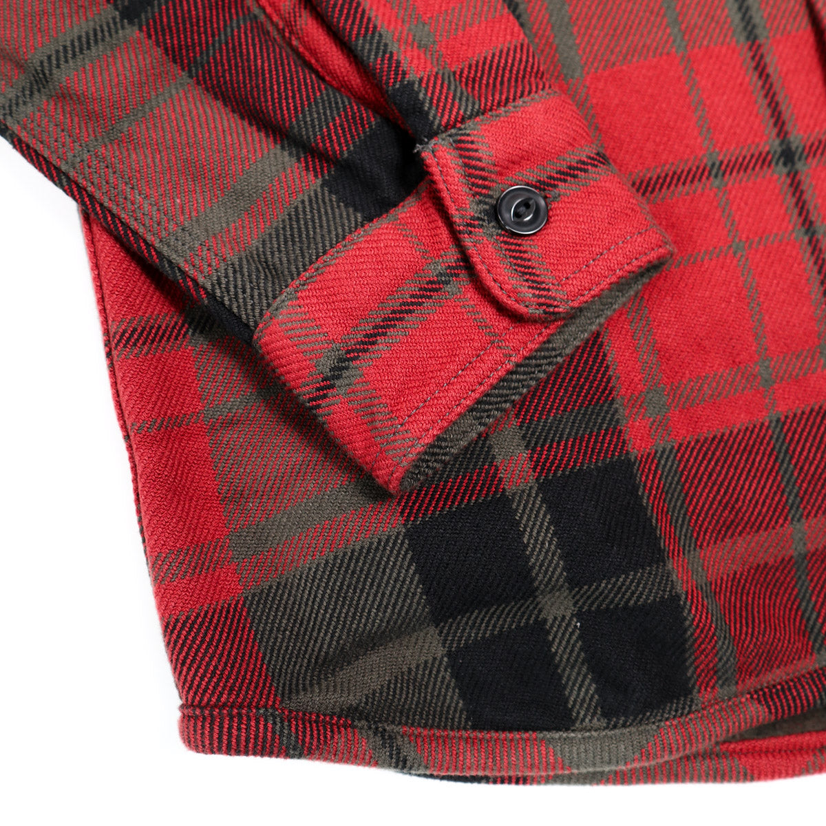 502552 Extra Heavy Flannel Red
