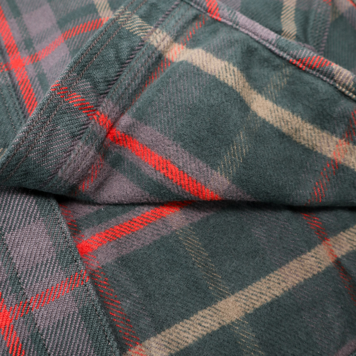 502551 Extra Heavy Flannel Green